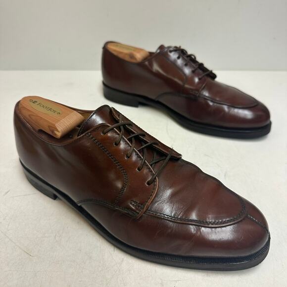 RESOLED Rancourt & Co. x Cole Haan Brown Derby Made in Maine USA 8.5 D main image 8